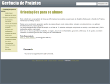 Tablet Screenshot of gerenciadeprojetos.com